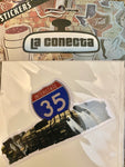 La Conecta Sticker - I-35