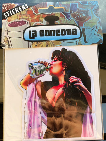 La Conecta Sticker - Chingona